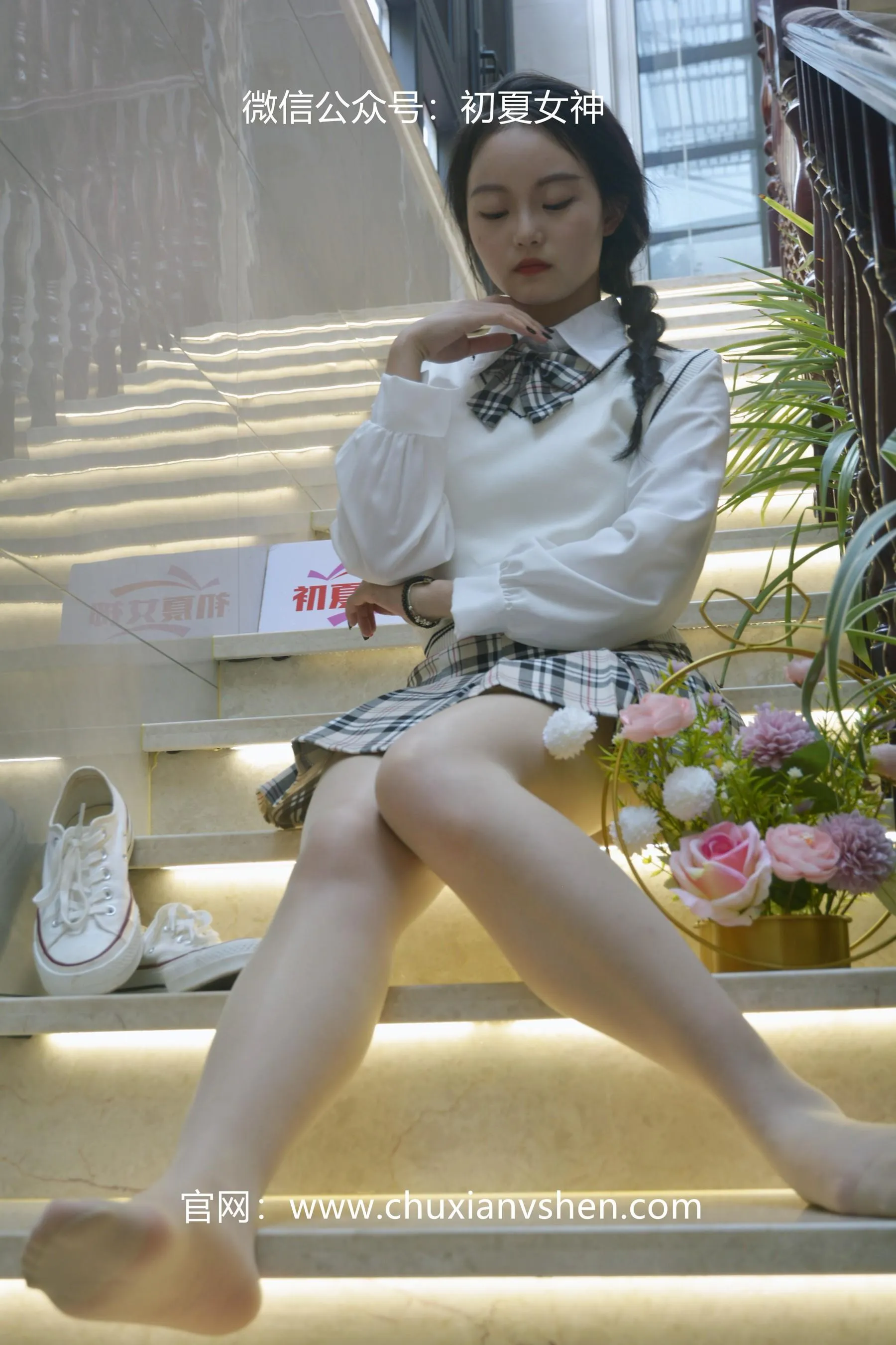 初夏女神 NO.040 双双 改良JK套 [125P]插图3